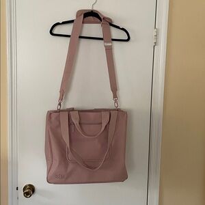 BÉIS East To West Tote in Atlas Pink